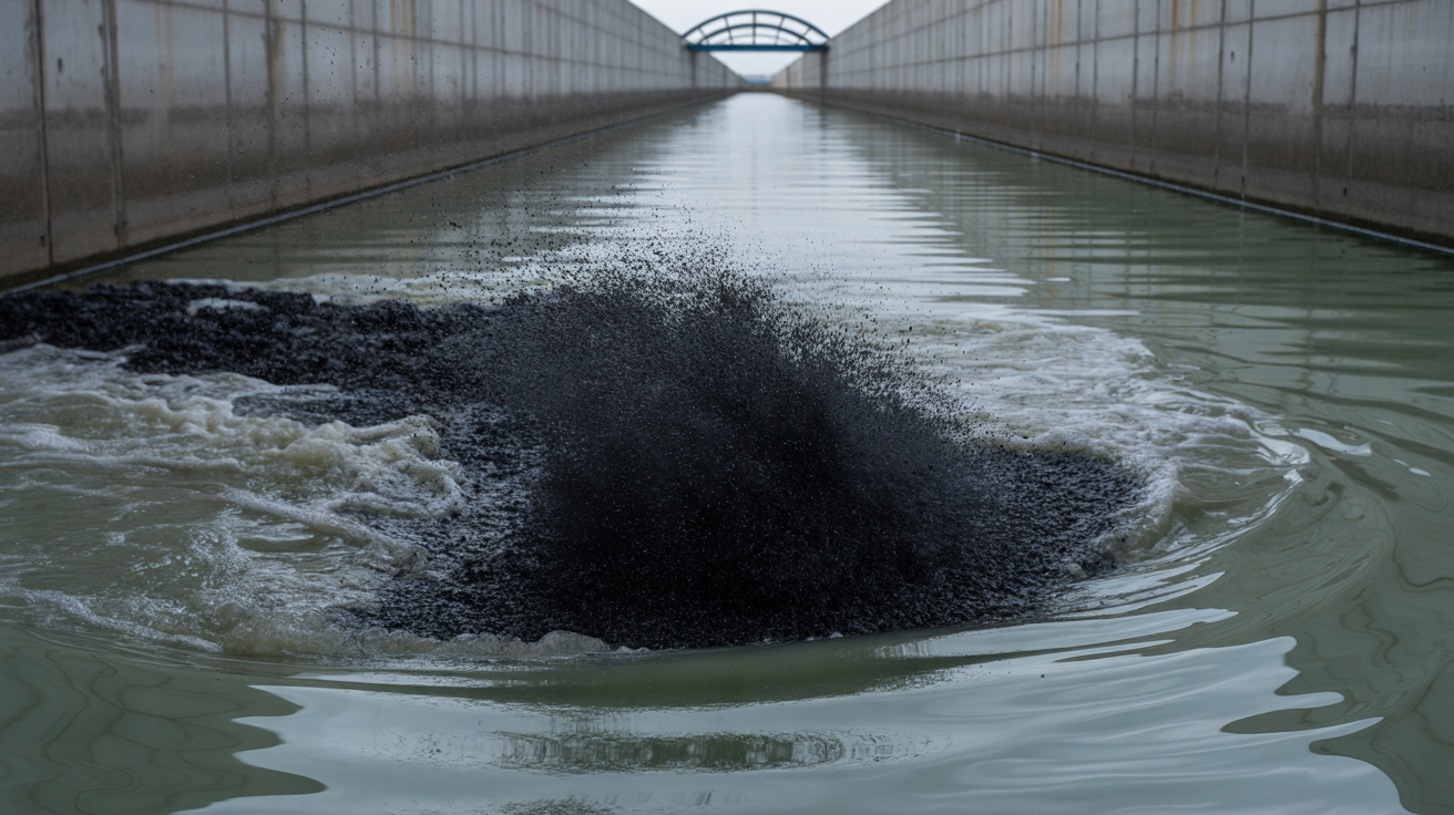 Обложка статьи «Порошковый активированный уголь против PFAS в сточных водах: конспект разговора о проекте WRF 5388»